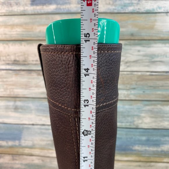 Timberland Brown Pull On Waterproof Mid Calf Boots - Picture 10 of 12